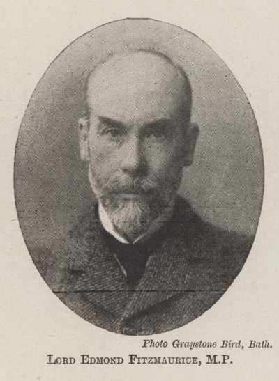 Lord Edmond Fitzmaurice, MP de English Photographer