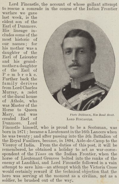 Lord Fincastle de English Photographer