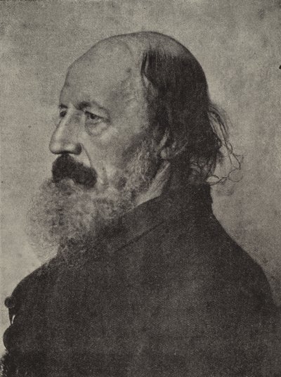 Lord Tennyson, Poeta Laureado de English Photographer