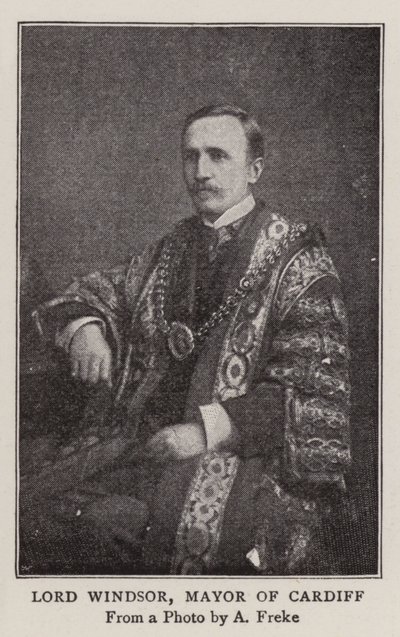 Lord Windsor, Alcalde de Cardiff de English Photographer
