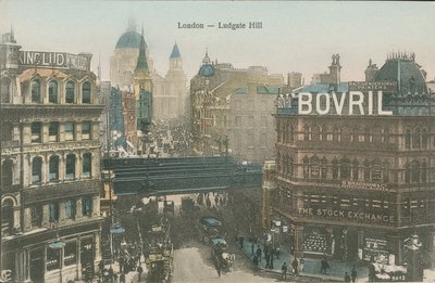 Colina Ludgate, Londres de English Photographer