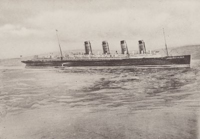MSS "Mauretania" de English Photographer