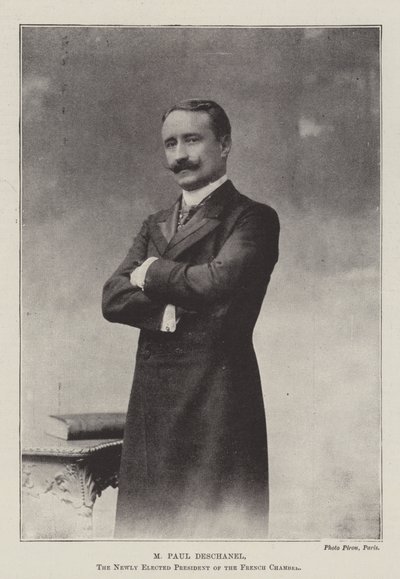 Sr. Paul Deschanel, el recién elegido presidente de la Cámara Francesa de English Photographer