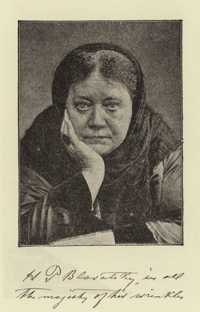 Madame Blavatsky de English Photographer