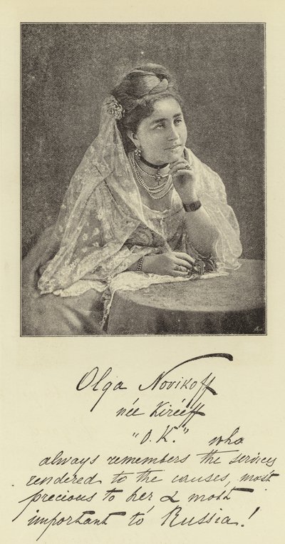 Madame Olga Novikoff de English Photographer