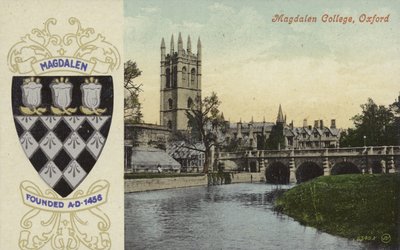 Magdalen College, Oxford de English Photographer