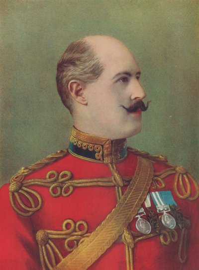 Mayor-General C. W. H. Douglas. Comandante de la Novena Brigada, Fuerza de Campo Sudafricana de English Photographer