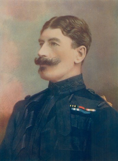 Mayor General J. P. Brabazon. Comandante de la Caballería Imperial, Sudáfrica de English Photographer