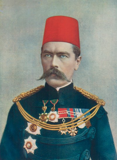 Mayor-General Lord Kitchener de Jartum. Jefe del Estado Mayor, Fuerza de Campo Sudafricana de English Photographer