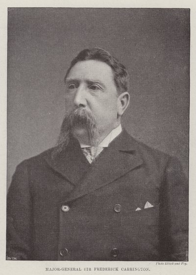 Mayor General Sir Frederick Carrington de English Photographer