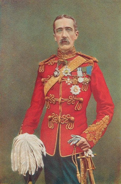 Mayor General Sir J. C. Ardagh, Director de Inteligencia Militar de English Photographer