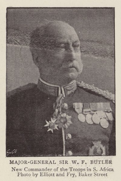 Mayor General Sir W F Butler de English Photographer