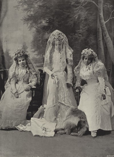 Novia malaya y damas de honor de English Photographer