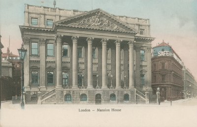 Mansion House, Londres de English Photographer