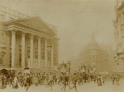 Mansion House, Queen Victoria Street, Londres de English Photographer