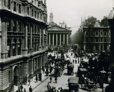 Calle Mansion House, Londres de English Photographer