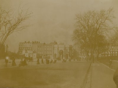 Arco de Mármol, Hyde Park, Londres de English Photographer