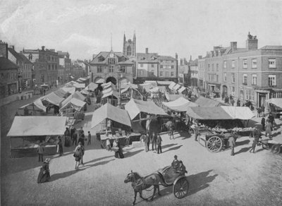 Plaza del Mercado, Peterborough de English Photographer
