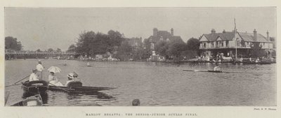 Regata de Marlow, final de sculls senior-junior de English Photographer