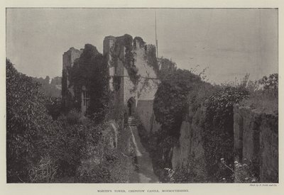 Torre de Martín, Castillo de Chepstow, Monmouthshire de English Photographer