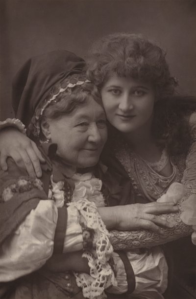 Mary Anderson y la Sra. Stirling de English Photographer