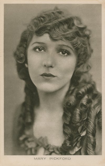Mary Pickford de English Photographer