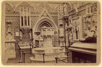 Tribunal Medieval, Crystal Palace, Sydenham, Londres de English Photographer