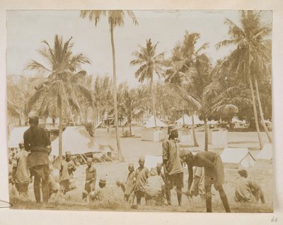 Hombres que sirvieron para los británicos durante la Campaña de África Oriental de English Photographer