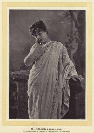 Miss Dorothy Dene: un Estudio de English Photographer