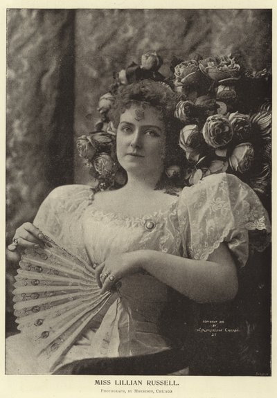 Señorita Lillian Russell de English Photographer