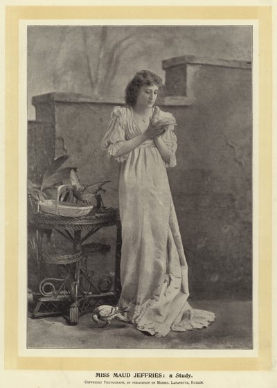 Miss Maud Jeffries: un estudio de English Photographer