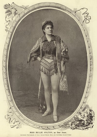 Señorita Millie Hylton, como Don Juan de English Photographer