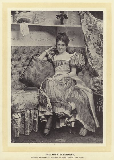 Miss Nita Clavering de English Photographer