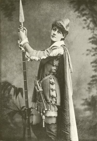 Miss Violet Vanbrugh como Rosalind (gravure) de English Photographer