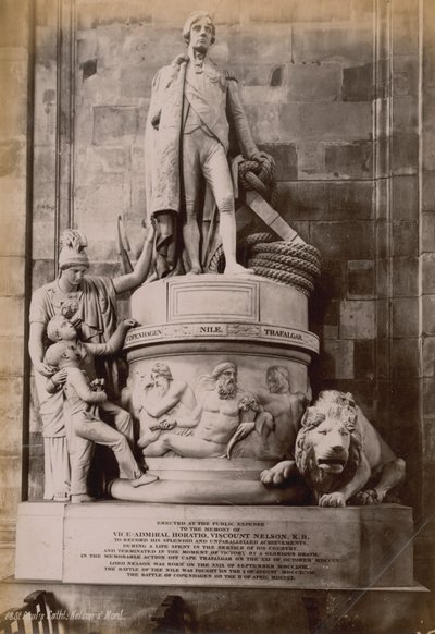 Monumento al Vicealmirante Horatio Nelson de English Photographer