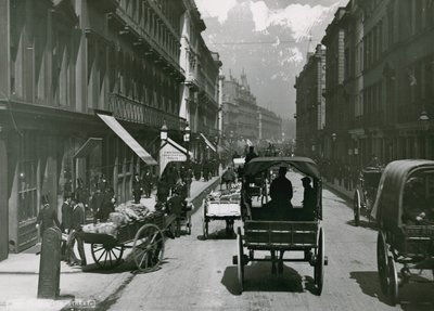 Moorgate Street, Londres de English Photographer