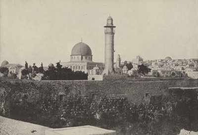 Mezquita de Omar y Barrio Judío, donde Cristo expulsó a los cambistas del templo de English Photographer