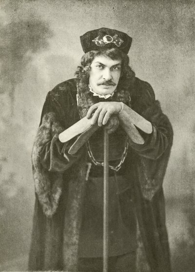 Mr Arthur Bourchier como Jaques (gravure) de English Photographer