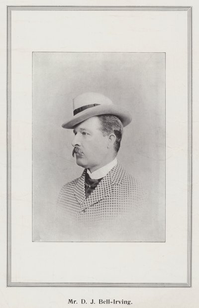 Sr. D J Bell-Irving de English Photographer