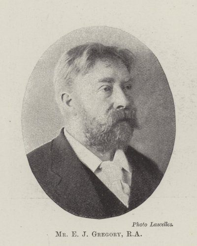 Sr. E. J. Gregory, RA de English Photographer