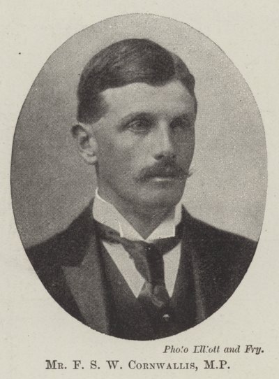 Sr. F S W Cornwallis, MP de English Photographer