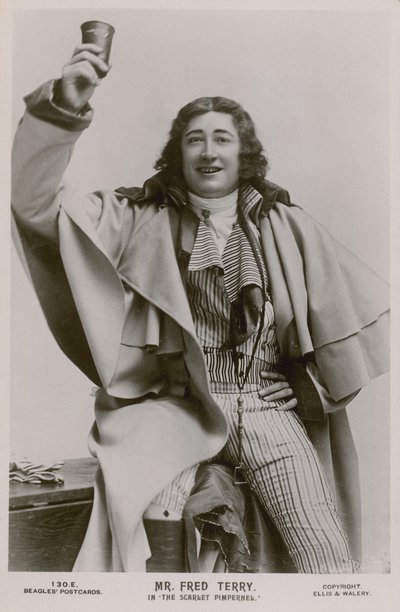 Sr. Fred Terry, en El Pimpinela Escarlata de English Photographer