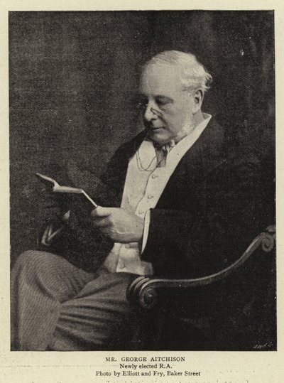 Sr. George Aitchison de English Photographer