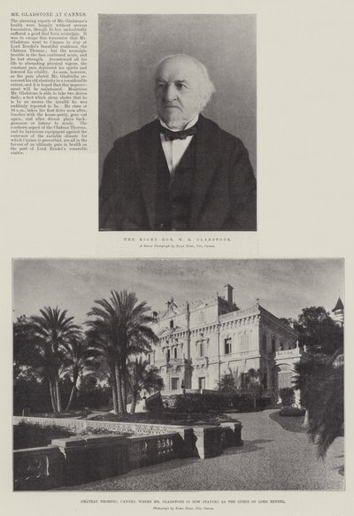 Sr. Gladstone en Cannes de English Photographer