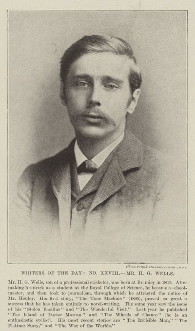 Sr. H G Wells de English Photographer
