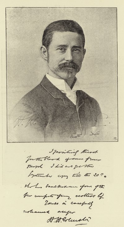 Sr. H H Johnston, CB, Cónsul en Mozambique de English Photographer