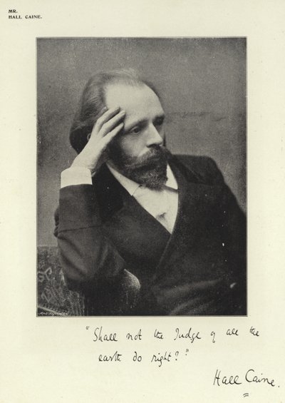 Sr. Hall Caine de English Photographer