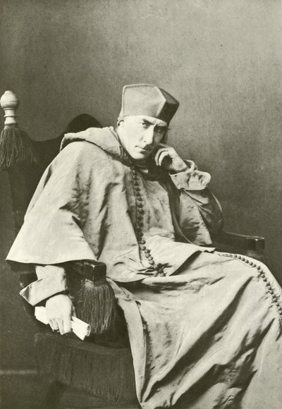 Mr Henry Irving como Cardenal Wolsey (gravure) de English Photographer