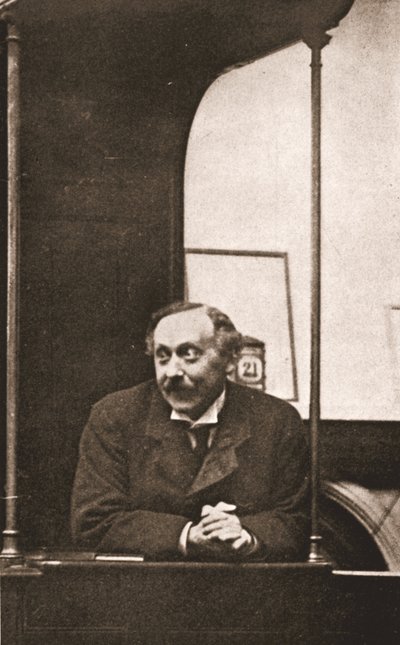 Herbert Gladstone en el banquillo de testigos durante el juicio de Emmeline Pankhurst y otros. de English Photographer