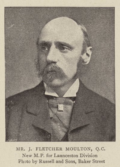 Sr. J Fletcher Moulton, QC de English Photographer